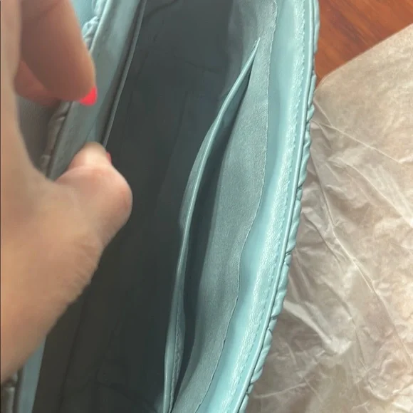 Badgley Mischka Blue Bag - Picture 6 of 7